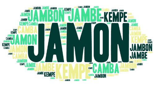 Španělsko: Etymologie slova jamón