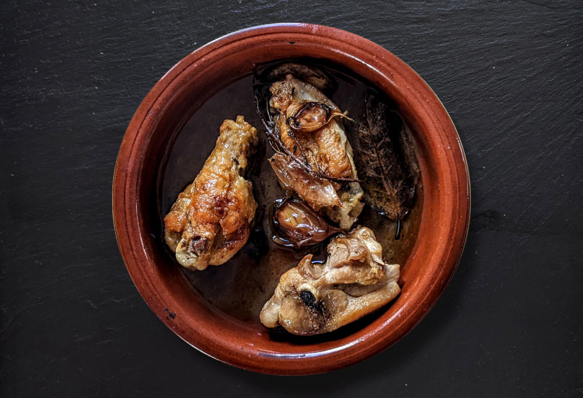 Recept: Pollo al ajillo - kuře na česneku