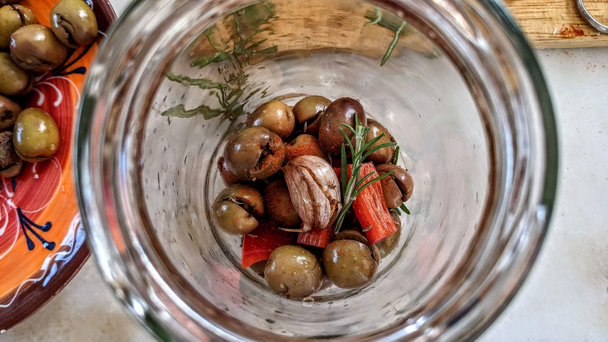 Recept: naložené čerstvé olivy