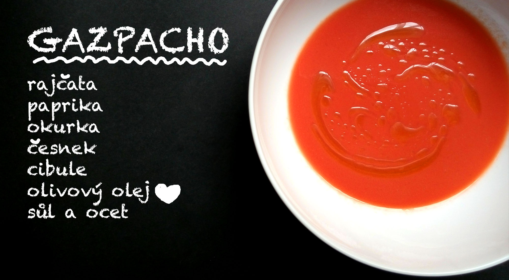Recept gazpacho
