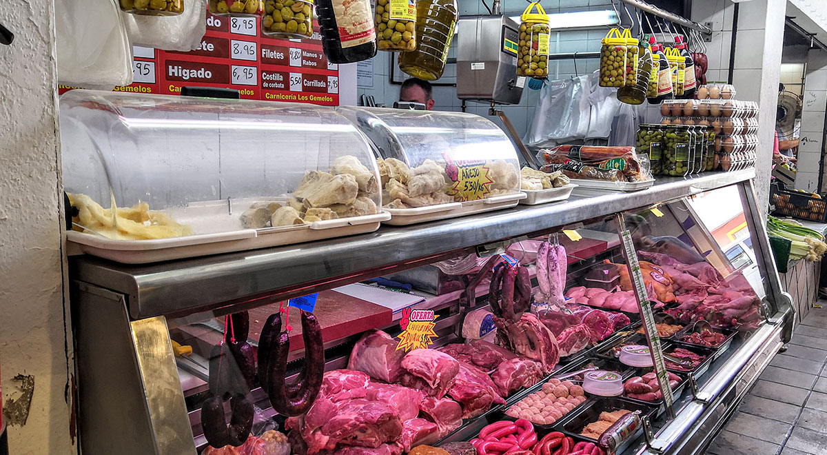 Španělská tržnice - maso